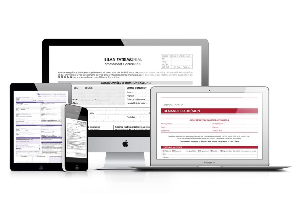 GRESHAM | Formulaires interactifs