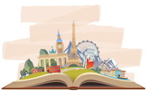 voyage Dessin d'un livre de voyages