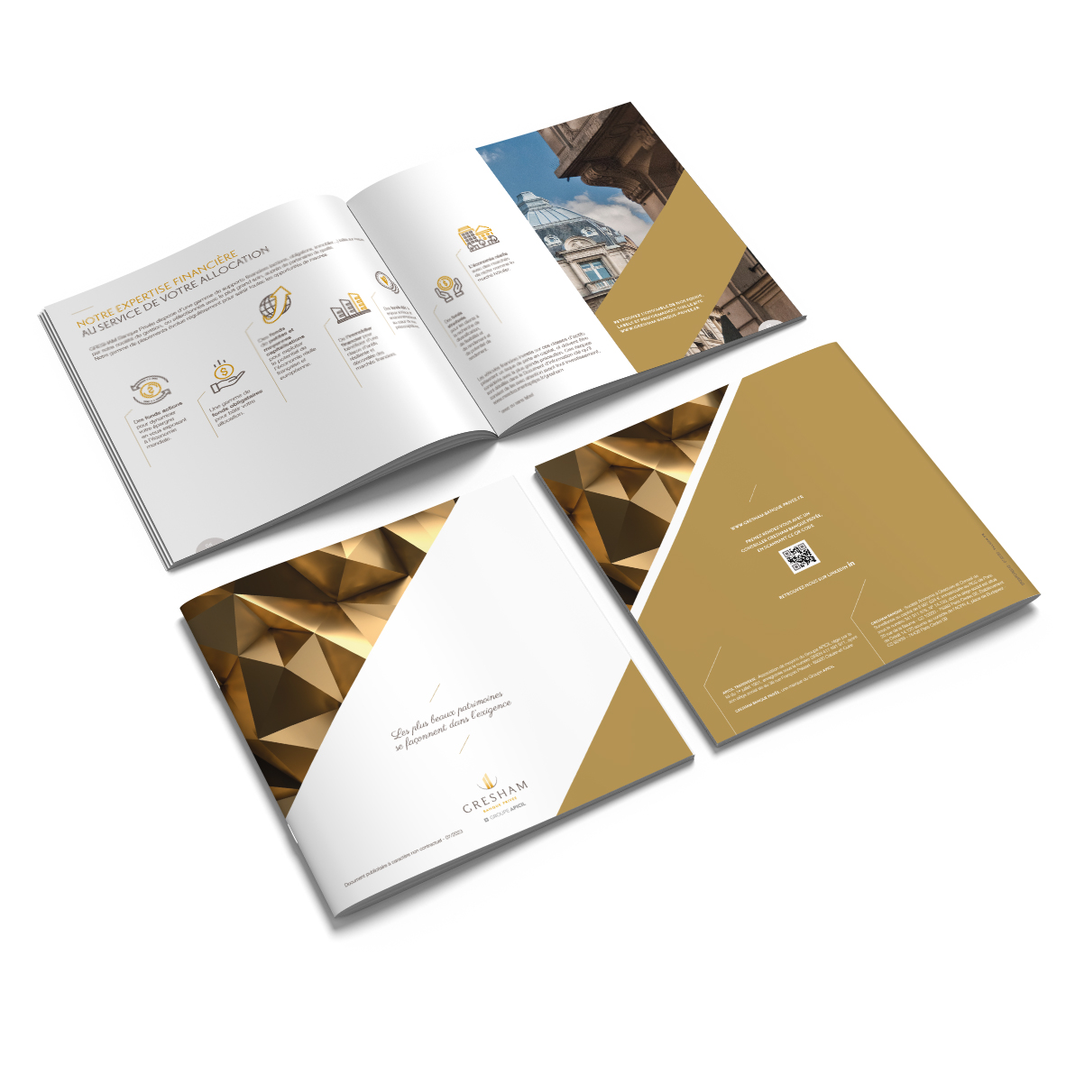 Brochure Corporate de la banque GRESHAM