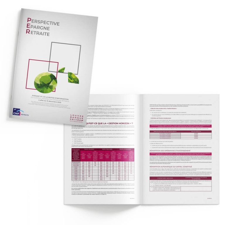 CNP Assurances | Refonte de la notice d’information PER